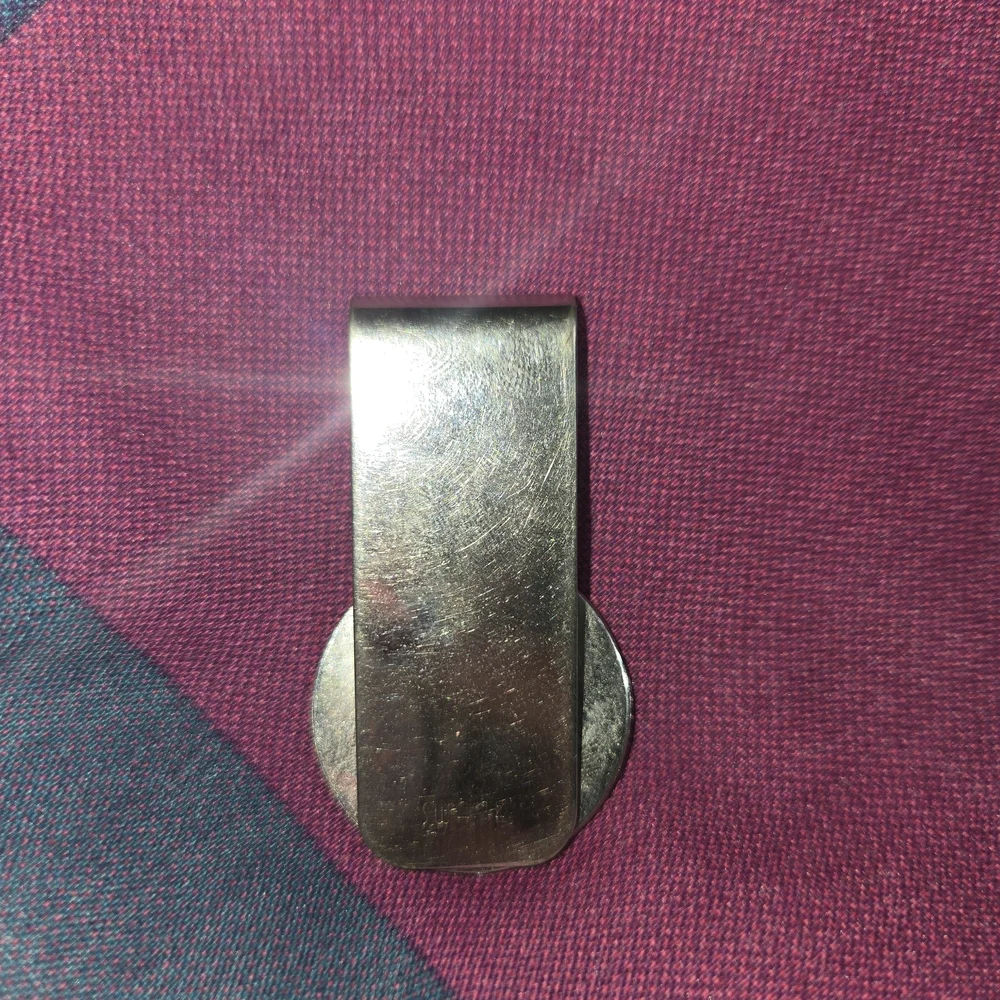 N.G. Pewter Saint Christopher the Christ Bearer Auto Visor Clip, 1 1/2Money Clip
